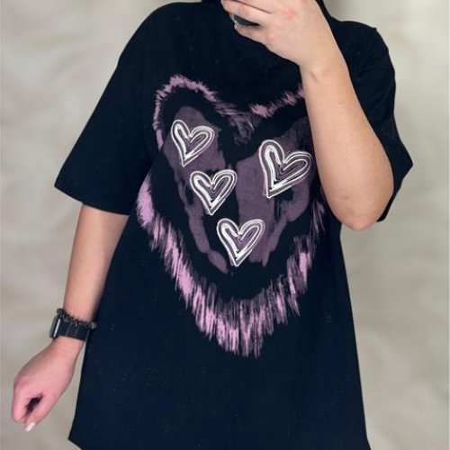 Футболка LeVisha (S-L) 25061 black (лето) LeVisha 25061 black