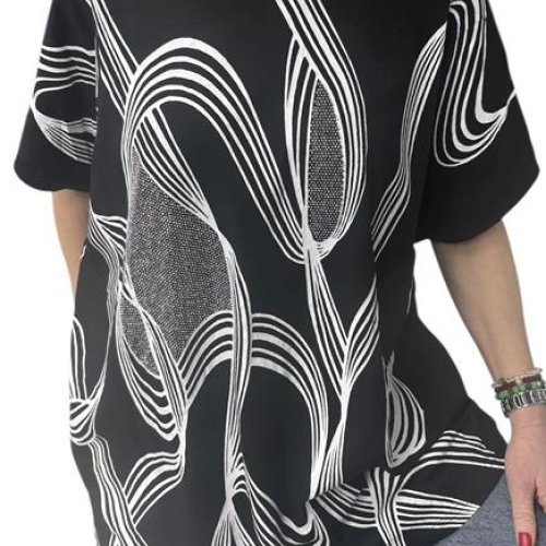 Футболка LeVisha (54-58) 26010 black (лето) LeVisha 26010 black