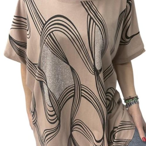 Футболка LeVisha (54-58) 26010 brown (лето) LeVisha 26010 brown