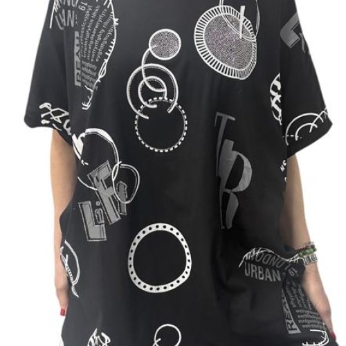 Футболка LeVisha (54-58) 26014 black (лето) LeVisha 26014 black