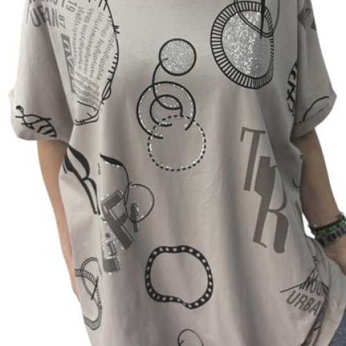 Футболка LeVisha (54-58) 26014 grey (лето) LeVisha 26014 grey