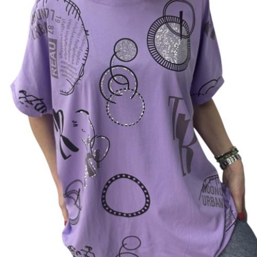 Футболка LeVisha (54-58) 26014 lilac (лето) LeVisha 26014 lilac