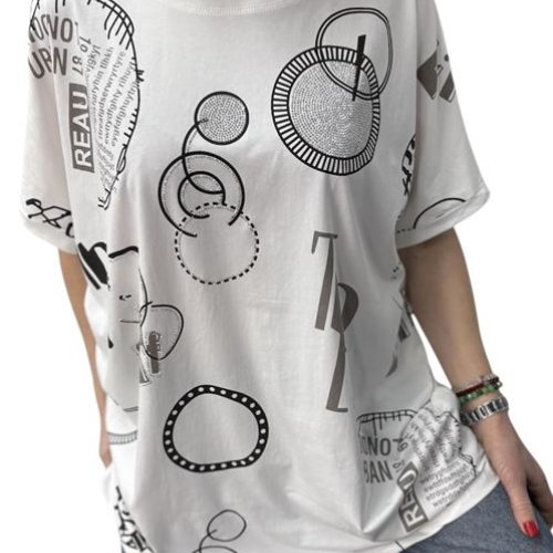 Футболка LeVisha (54-58) 26014 white (лето) LeVisha 26014 white