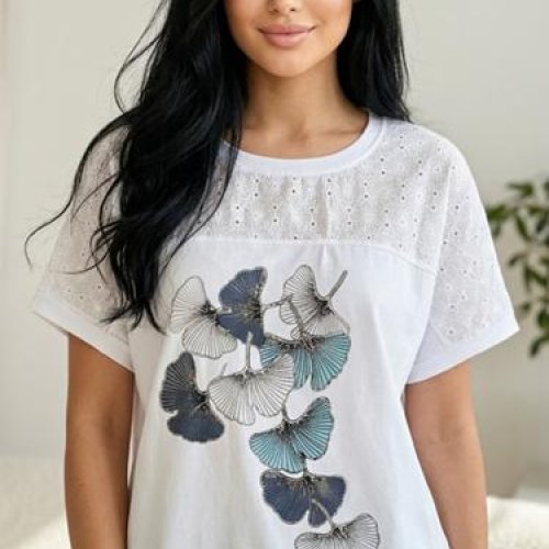 Футболка LeVisha (52-56) 26019 white (лето) LeVisha 26019 white