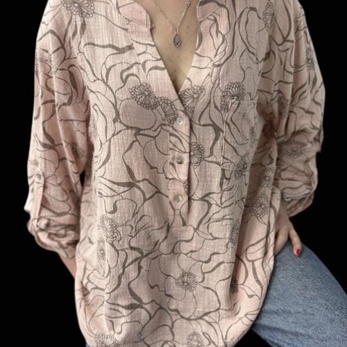 Блузка LeVisha (50-56) 26022 beige (деми) LeVisha 26022 beige