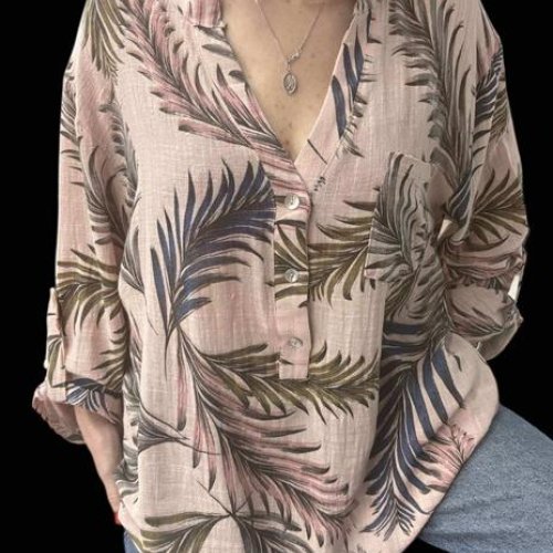 Блузка LeVisha (50-56) 26023 beige (деми) LeVisha 26023 beige