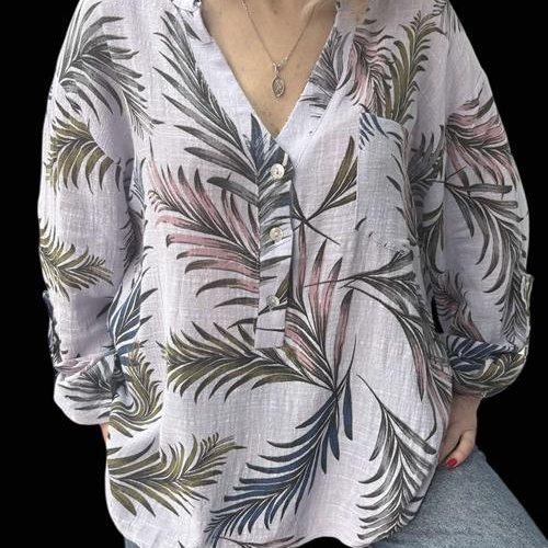 Блузка LeVisha (50-56) 26023 lilac (деми) LeVisha 26023 lilac