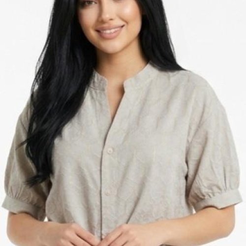 Блузка LeVisha (48-52) 26119 grey (лето) LeVisha 26119 grey