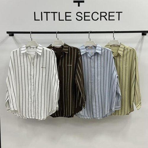 Рубашка Little Secret (one size) 1973 white (деми) Little Secret 1973 white