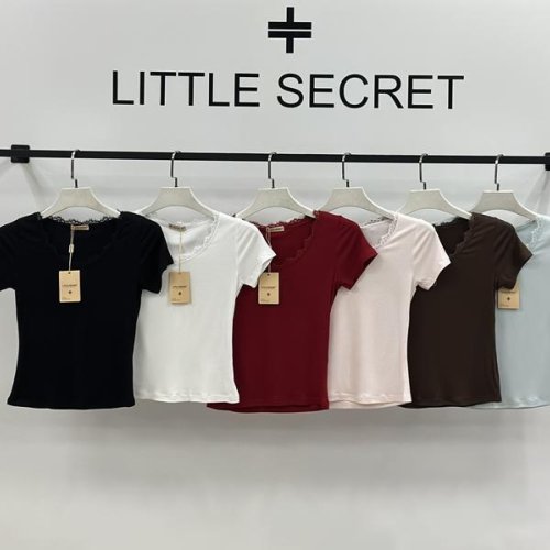 Футболка Little Secret (one size) 2262-2 wine (лето) Little Secret 2262-2 wine
