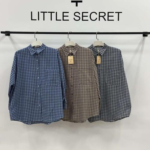 Рубашка Little Secret (one size) 3371 grey (деми) Little Secret 3371 grey