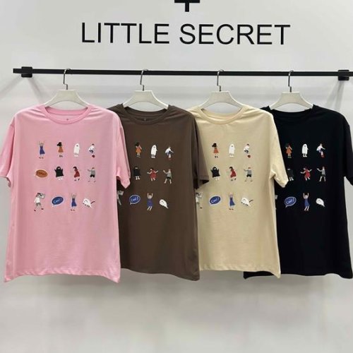 Футболка Little Secret (one size) 500342 brown (лето) Little Secret 500342 brown