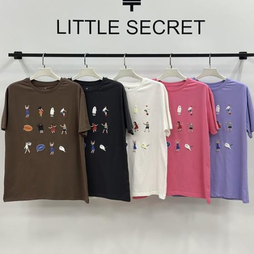 Футболка Little Secret (one size) 500342 pink (лето) Little Secret 500342 pink