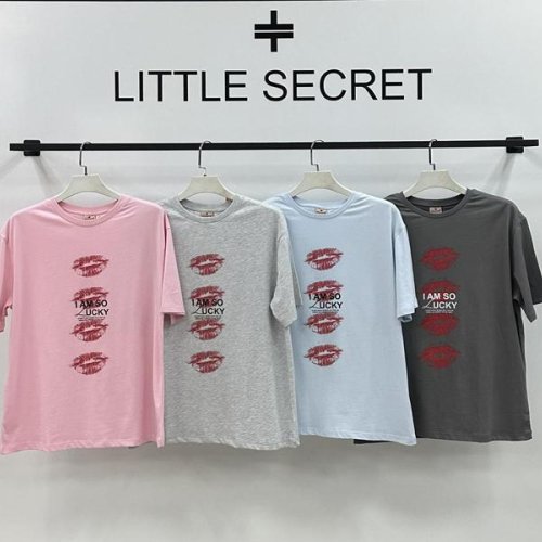 Футболка Little Secret (one size) 500452 d.grey (лето) Little Secret 500452 d.grey