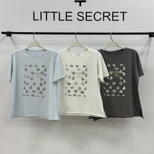 Футболка Little Secret (one size) 500514 d.grey (лето) Little Secret 500514 d.grey