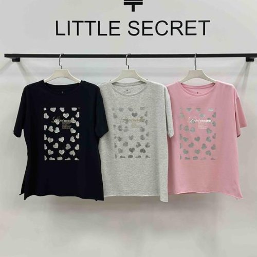 Футболка Little Secret (one size) 500514 l.grey (лето) Little Secret 500514 l.grey