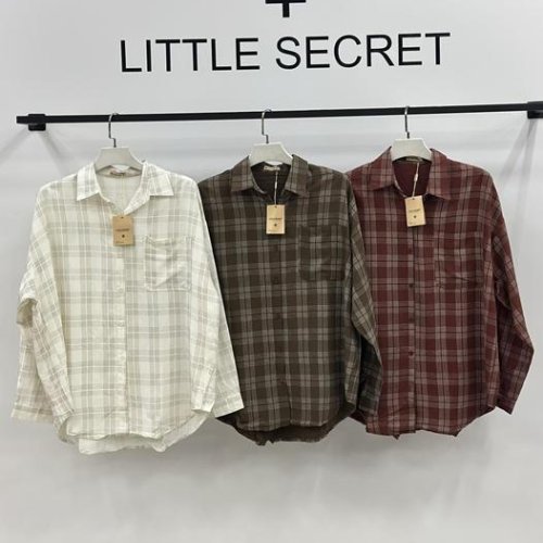 Рубашка Little Secret (one size) 7062 khaki (деми) Little Secret 7062 khaki