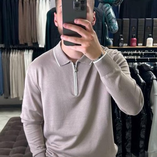 Свитер Vip Stendo (M-2XL) 054 d.beige (деми) Vip Stendo 054 d.beige