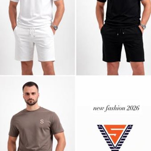 Футболка Vip Stendo (M-2XL) 55109 d.brown (лето) Vip Stendo 55109 d.brown