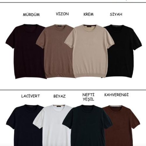 Футболка Vip Stendo (M-2XL) 55109 l.brown (лето) Vip Stendo 55109 l.brown