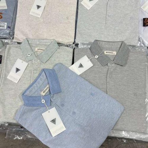 Футболка Vip Stendo (3XL-6XL) 5676 l.grey (лето) Vip Stendo 5676 l.grey