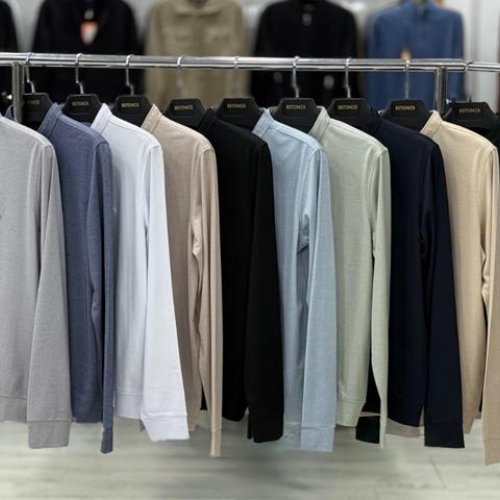 Свитер Vip Stendo (3XL-6XL) 70036 d.green (деми) Vip Stendo 70036 d.green