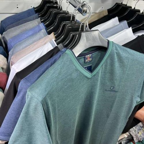 Футболка Vip Stendo (M-2XL) 8004 green (лето) Vip Stendo 8004 green