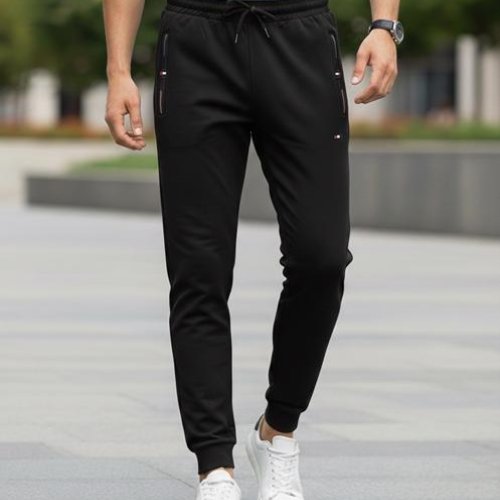 Штаны спорт Vip Stendo (M-3XL) VP67 black (деми) Vip Stendo VP67 black