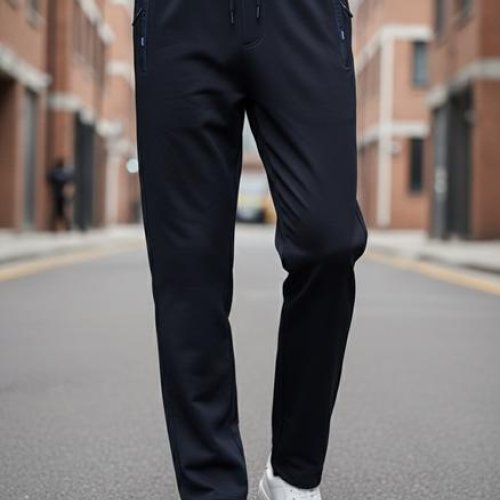 Штаны спорт Vip Stendo (M-3XL) VP70 navy (деми) Vip Stendo VP70 navy