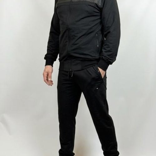 Костюм спорт Vip Stendo (M-3XL) VP78 black (деми) Vip Stendo VP78 black