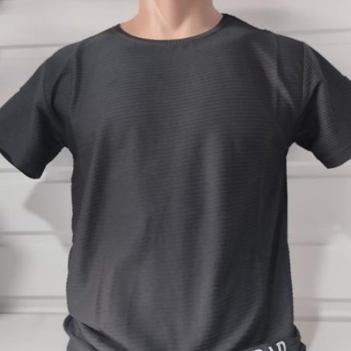 Футболка Panda (M-2XL) 1591 black (лето) Panda 1591 black