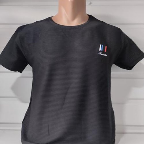 Футболка Panda (M-2XL) 1595 black (лето) Panda 1595 black