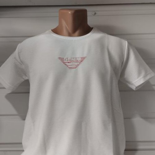 Футболка Panda (M-2XL) 1596 white (лето) Panda 1596 white