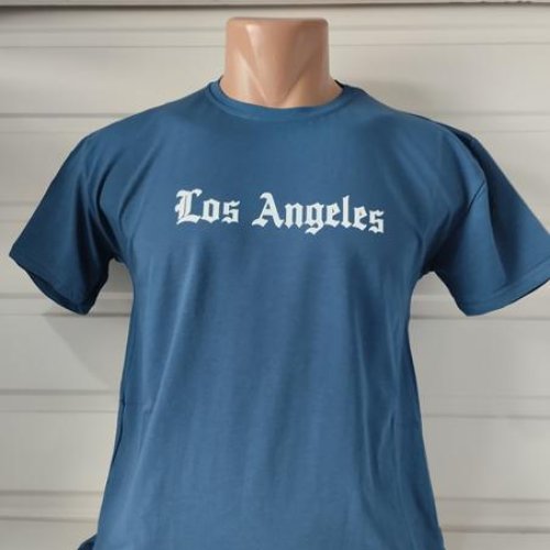 Футболка Panda (M-3XL) 1615 blue (лето) Panda 1615 blue