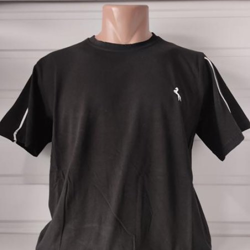 Футболка Panda (M-3XL) 1617 black (лето) Panda 1617 black