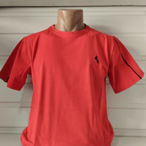 Футболка Panda (M-3XL) 1621 red (лето) Panda 1621 red