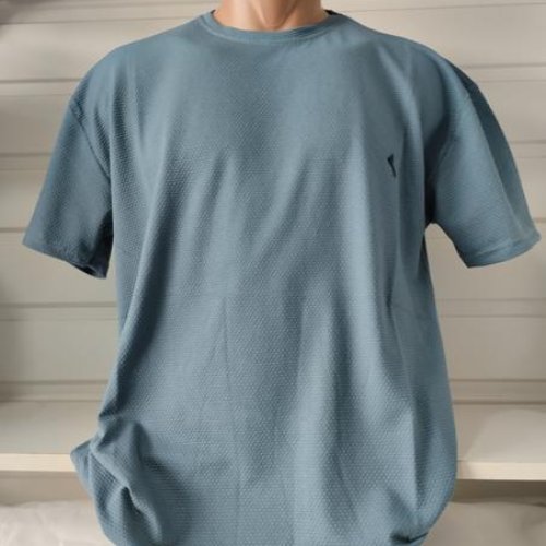 Футболка Panda (4XL-8XL) 1628 l.blue (лето) Panda 1628 l.blue