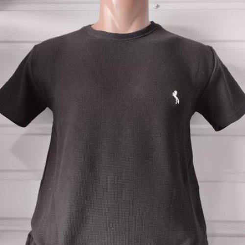 Футболка Panda (M-3XL) 1653 black (лето) Panda 1653 black