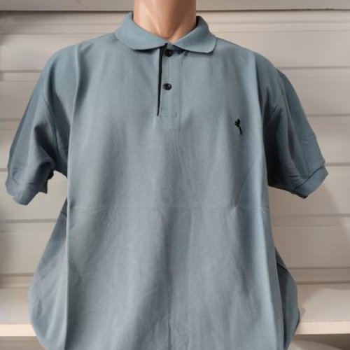 Футболка Panda (4XL-8XL) 1669 l.blue (лето) Panda 1669 l.blue