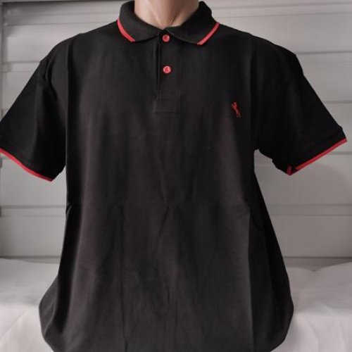 Футболка Panda (4XL-8XL) 1689 black (лето) Panda 1689 black