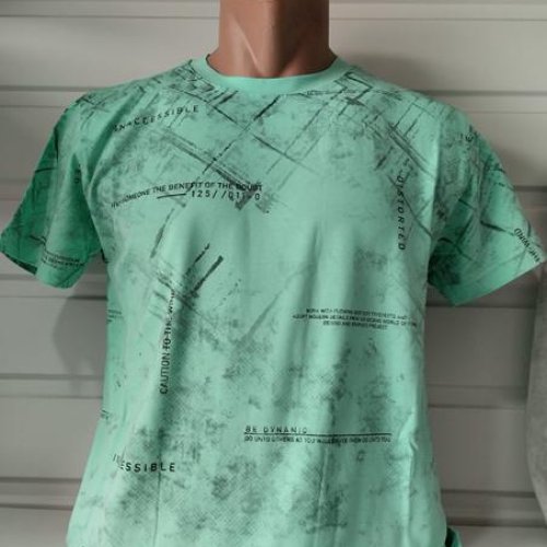 Футболка Panda (S-2XL) 1704 mint (лето) Panda 1704 mint