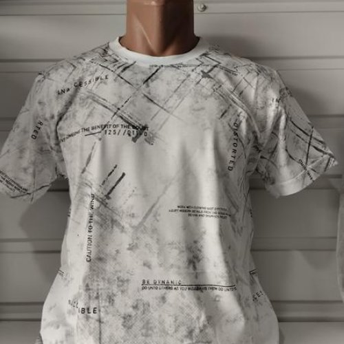 Футболка Panda (S-2XL) 1705 white (лето) Panda 1705 white