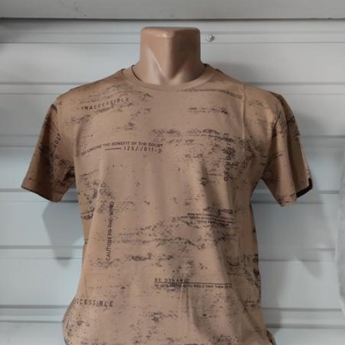 Футболка Panda (S-2XL) 1708 beige (лето) Panda 1708 beige