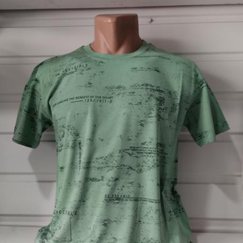 Футболка Panda (S-2XL) 1710 green (лето) Panda 1710 green