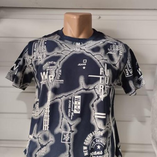 Футболка Panda (S-2XL) 1712 navy (лето) Panda 1712 navy