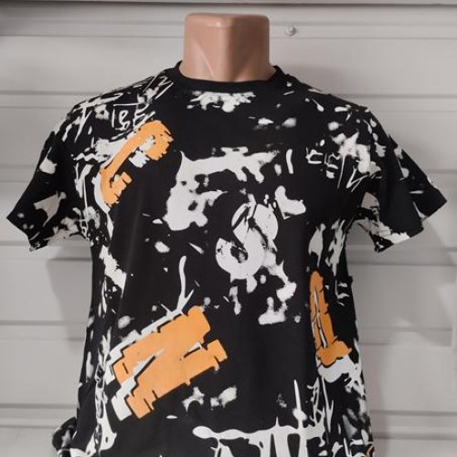 Футболка Panda (S-2XL) 1716 black (лето) Panda 1716 black