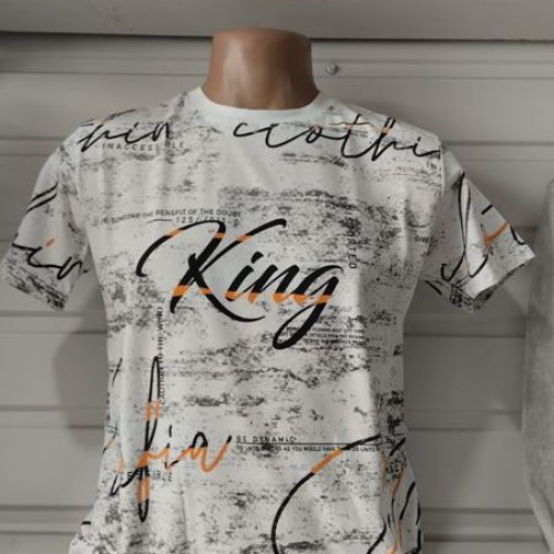 Футболка Panda (S-2XL) 1718 white (лето) Panda 1718 white