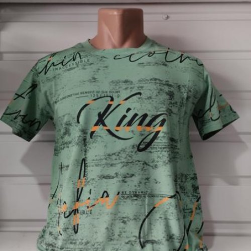 Футболка Panda (S-2XL) 1719 green (лето) Panda 1719 green