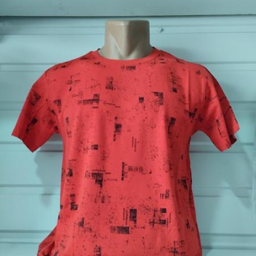 Футболка Panda (S-2XL) 1726 red (лето) Panda 1726 red