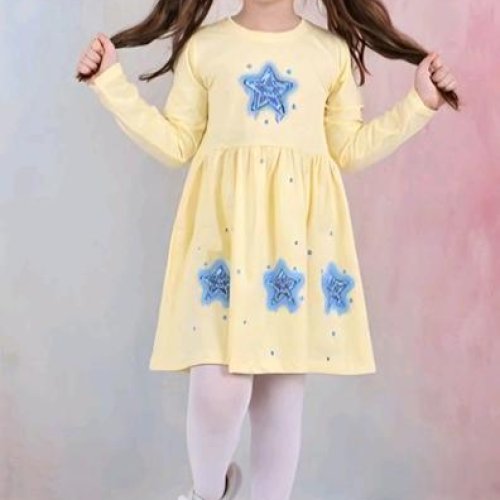 Платье Dino (3-7) DN178 yellow (деми) Dino DN178 yellow